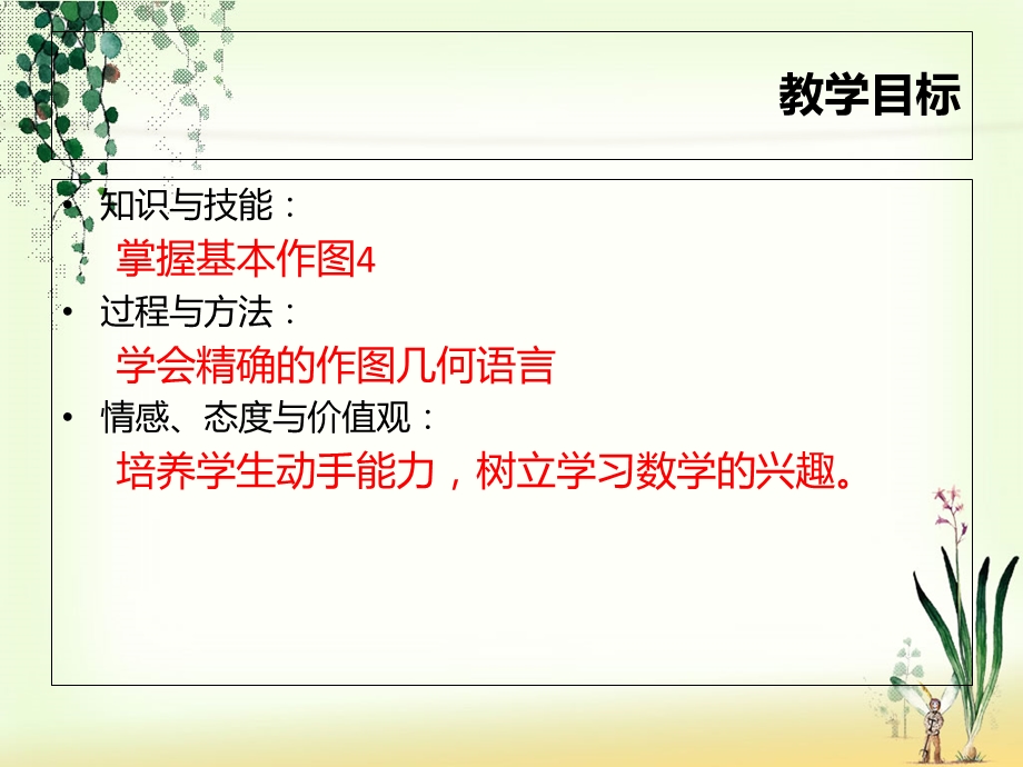 经过一已知点作已知直线的垂线.ppt_第2页