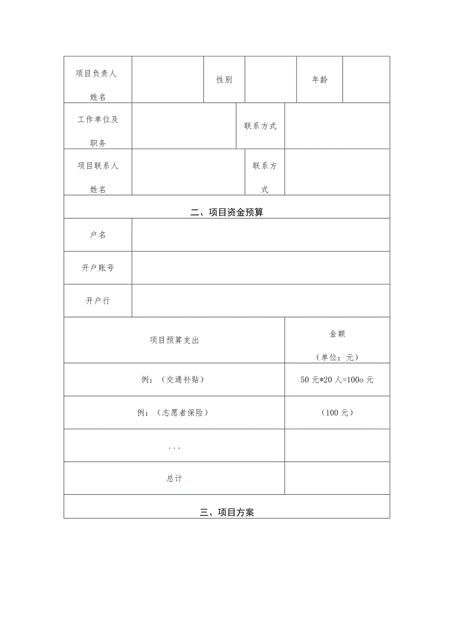 湖北省社区健康志愿服务项目申报表.docx_第2页