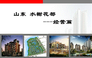 山东文登市水榭花都经营篇.ppt