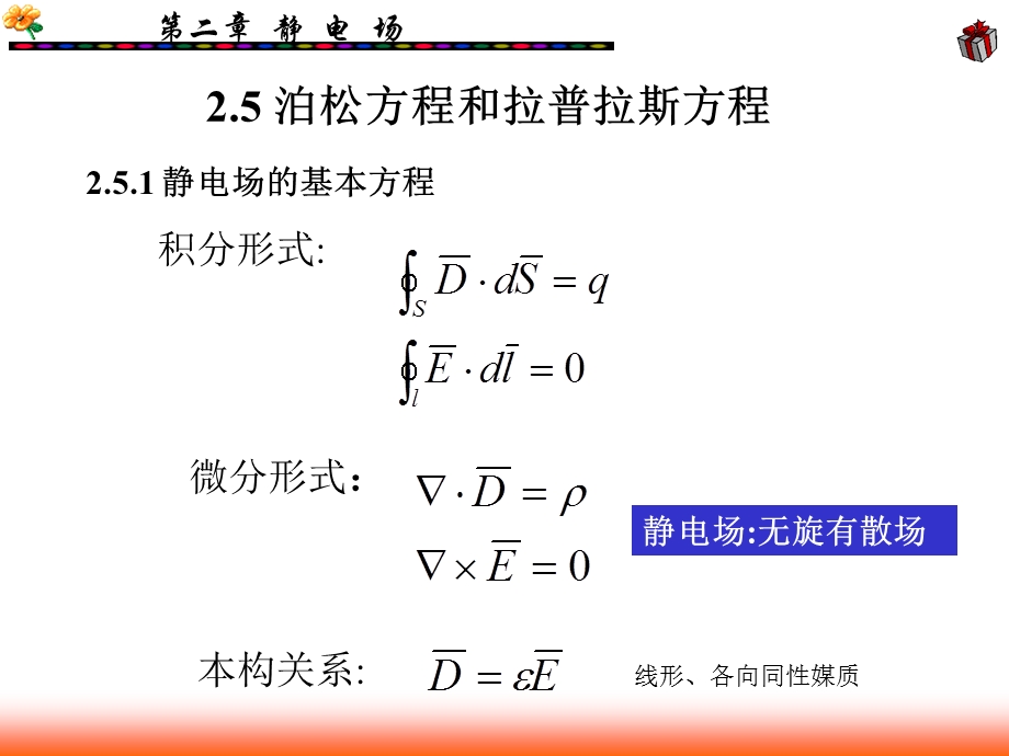 泊松方程和拉普拉斯方程.ppt_第2页