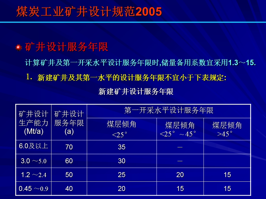矿井设计生产能力与服务年限.ppt_第2页