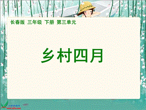 长春版语文三年级下册《乡村四月》课件.ppt