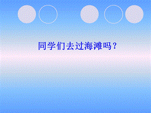 《海滩上的雕塑》课件.ppt