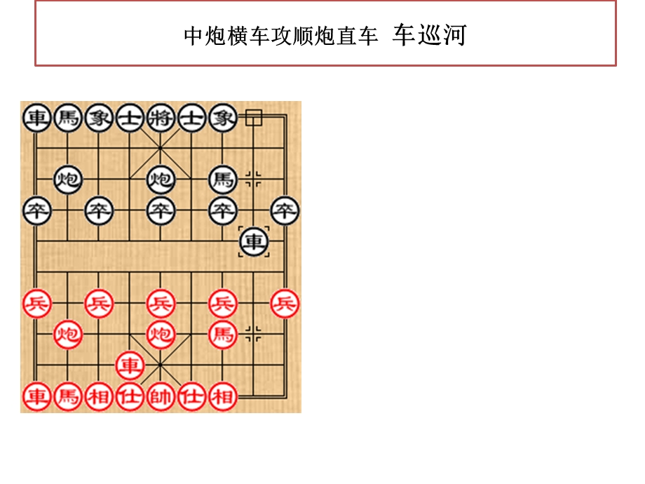 中炮横车攻顺炮直车车巡河.ppt_第1页