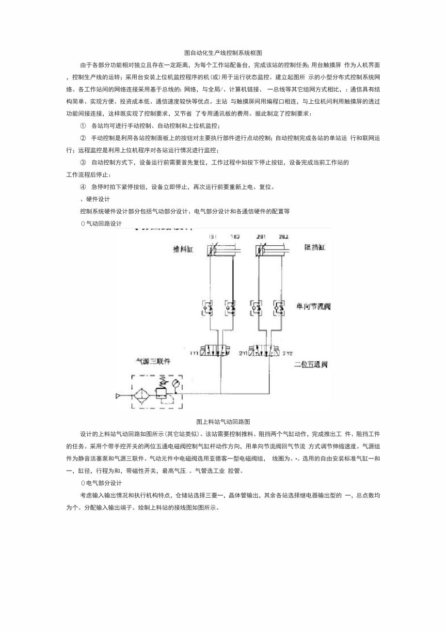 小型非标加工装配生产线控制系统分析报告方案.docx_第2页