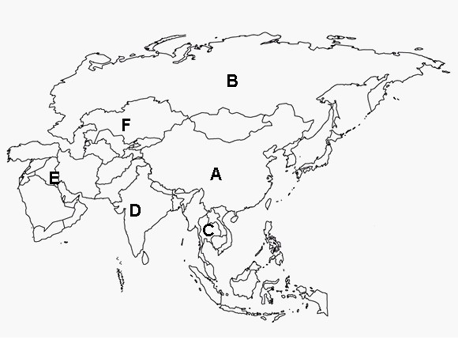 亚洲空白政区图.ppt_第2页