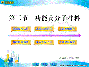 人教化学选修5第五章第三节功能高分子材料.ppt