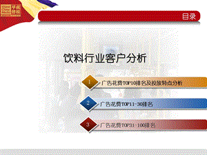 饮料行业客户分析.ppt