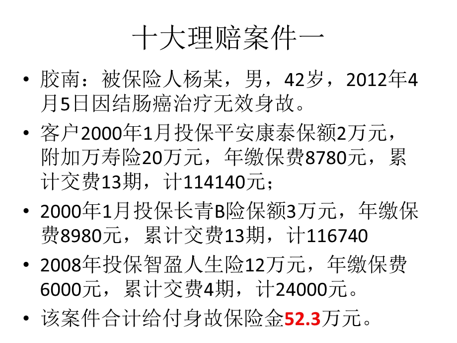 全省上半年十大理赔案件.ppt_第2页