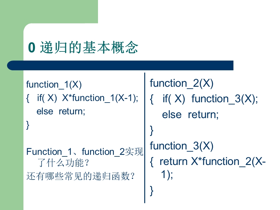 递归与非递归程序的转换.ppt_第3页