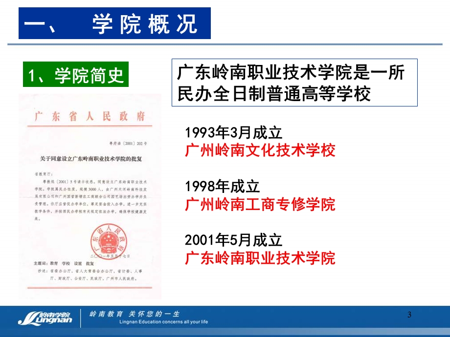 广东岭南职业技术学院学院概况及评建情况汇报.ppt_第3页