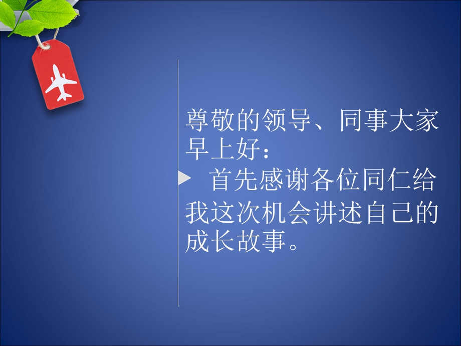 个人成长经历彩.ppt_第2页