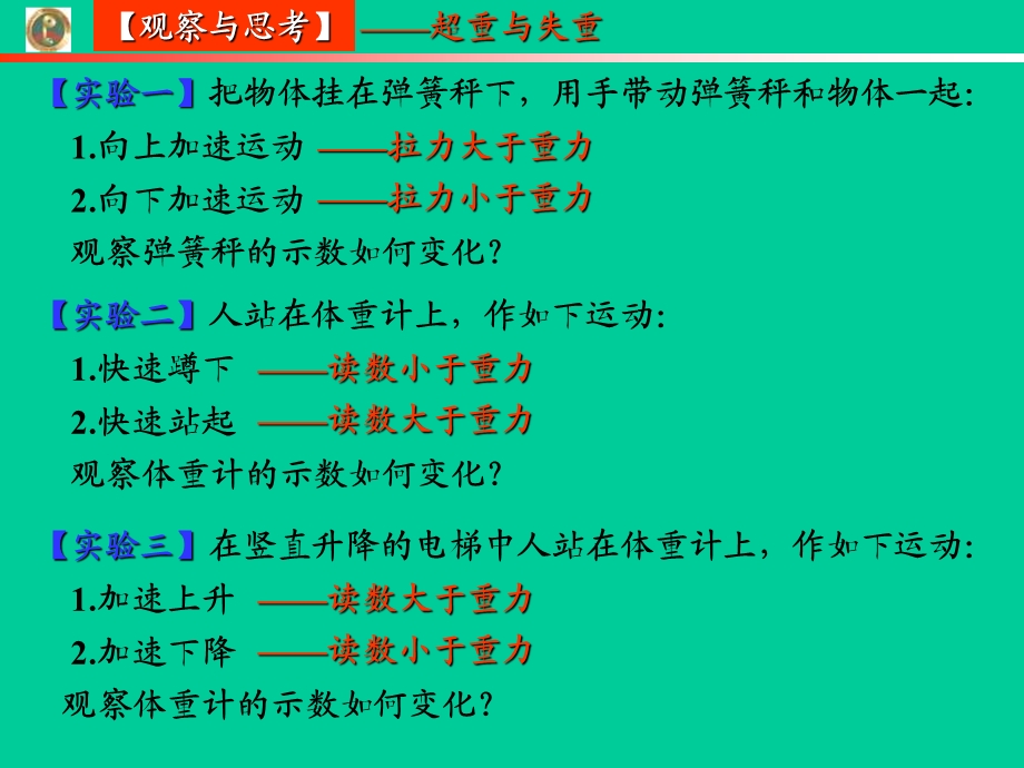 高一物理超重与失重1.ppt_第2页