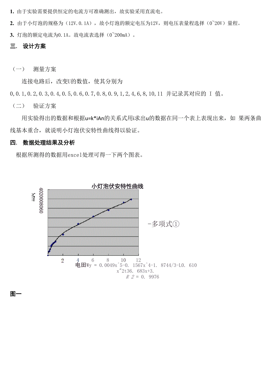 小灯泡伏安特性曲线实验论文.docx_第3页