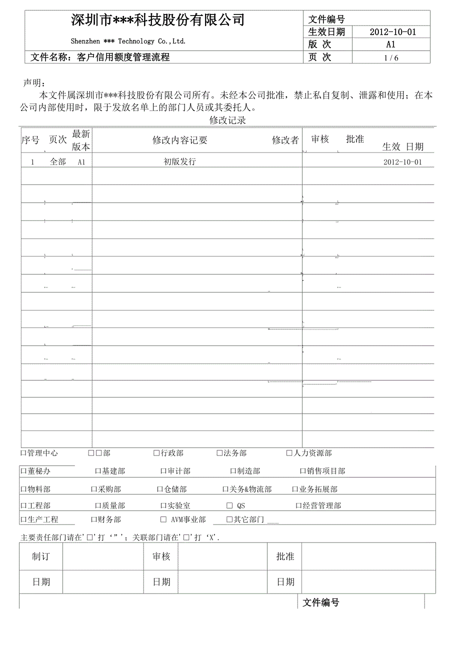 客户信用额度管理流程.docx_第1页