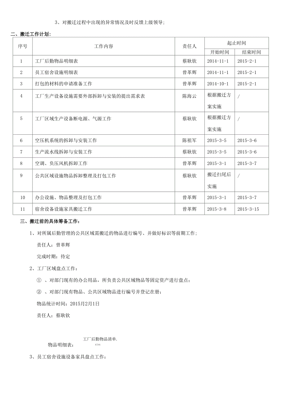 工厂后勤公共区域搬迁的实施细则.docx_第2页