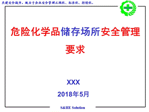 危险化学品储存场所安全管理要求.ppt