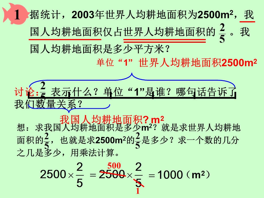 ２分数乘法解决问题例１.ppt_第3页