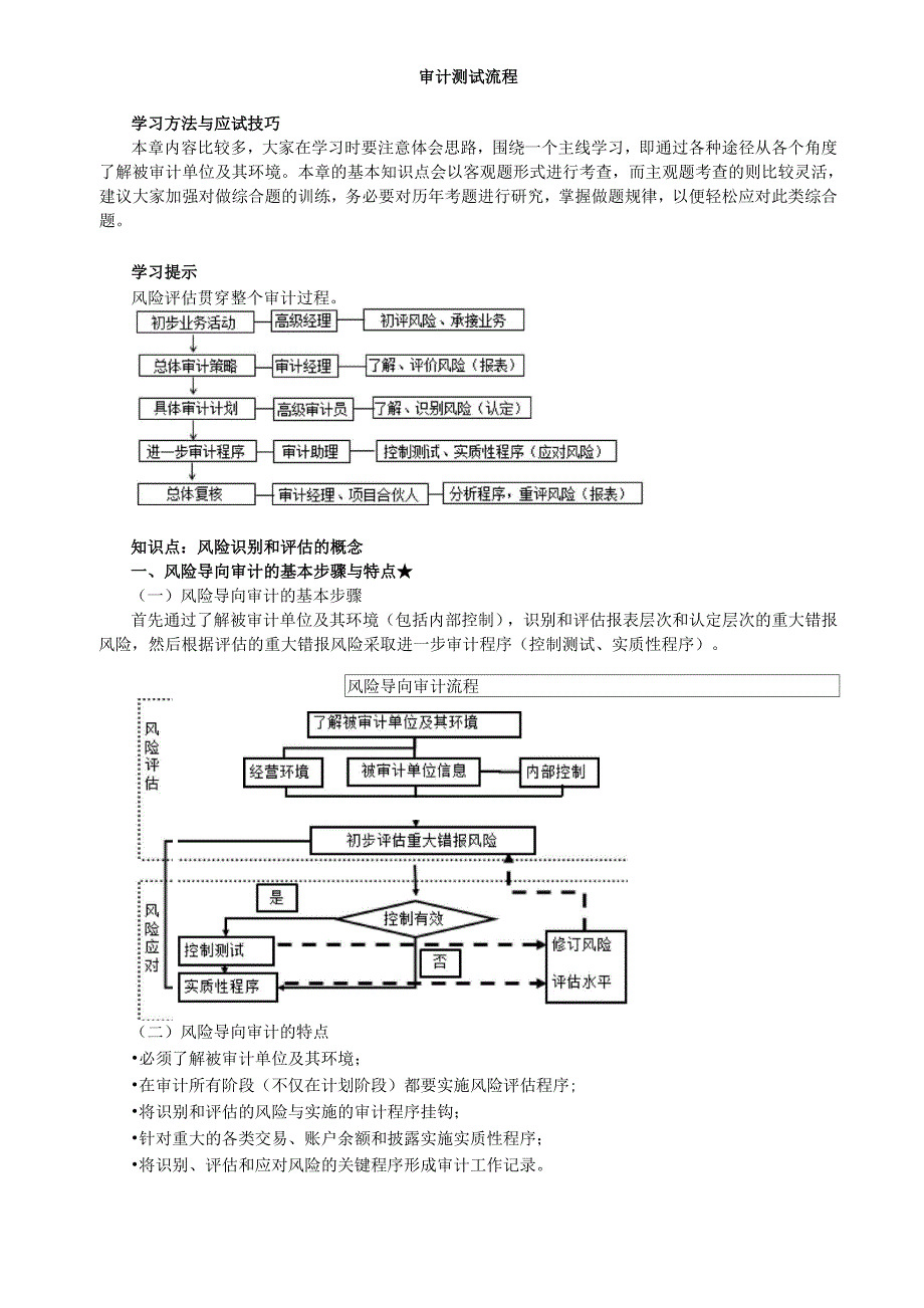 审计测试流程.docx_第1页