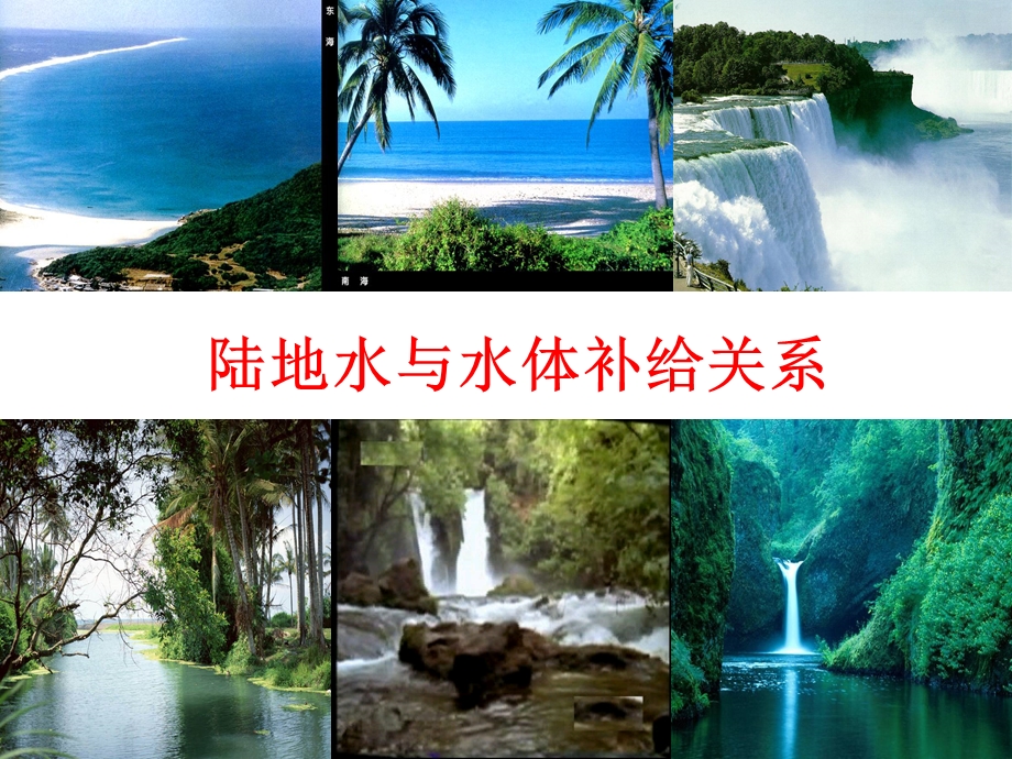 陆地水与补给关系.ppt_第1页