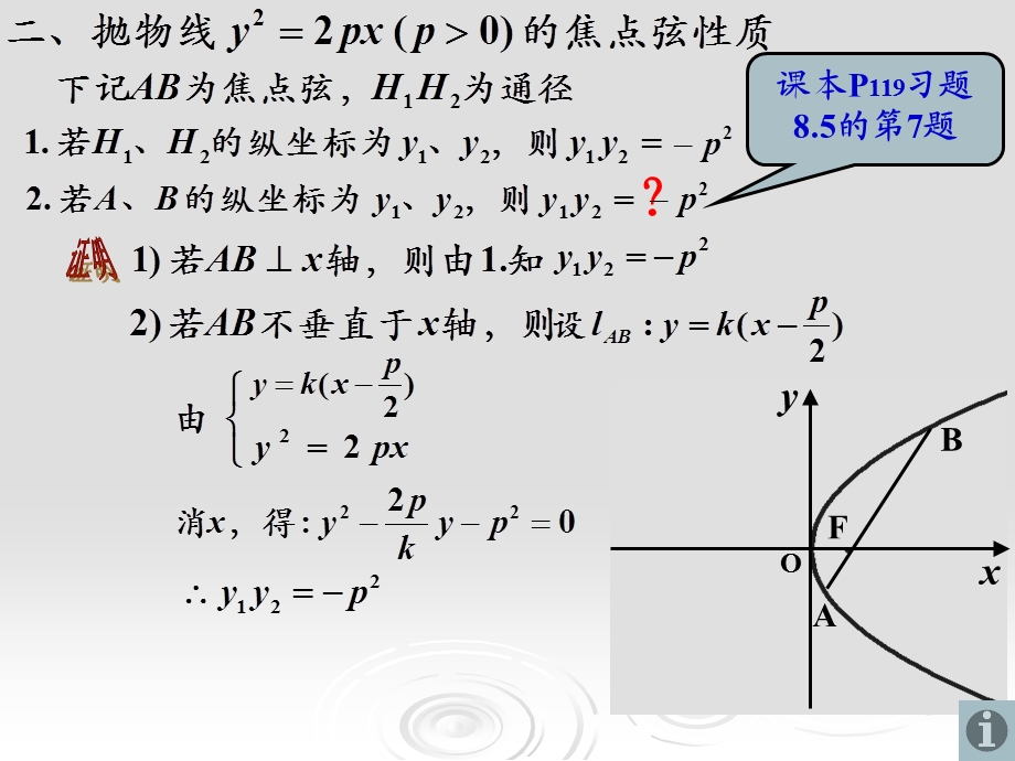 高二数学抛物线焦点弦的性质专题课件.ppt_第3页