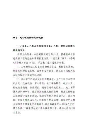 隧道、桥梁、涵洞、通道、路基土方、排水及防护工程施工组织设计25721.doc