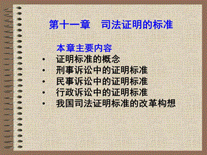 司法证明的标准.ppt