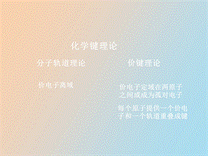 双原子分子初级.ppt