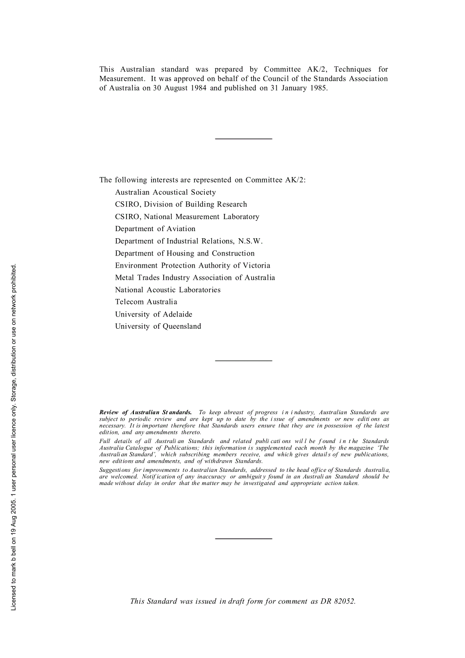 【AS澳大利亚标准】AS 1217.11985 AcousticsDetermination of sound power levels of noise sourcesGui.doc_第2页