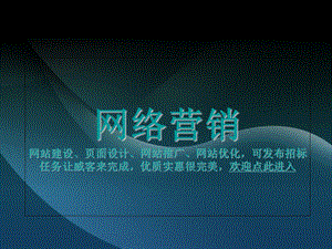 商务网站设计、建设、优化及营销完全策略.ppt