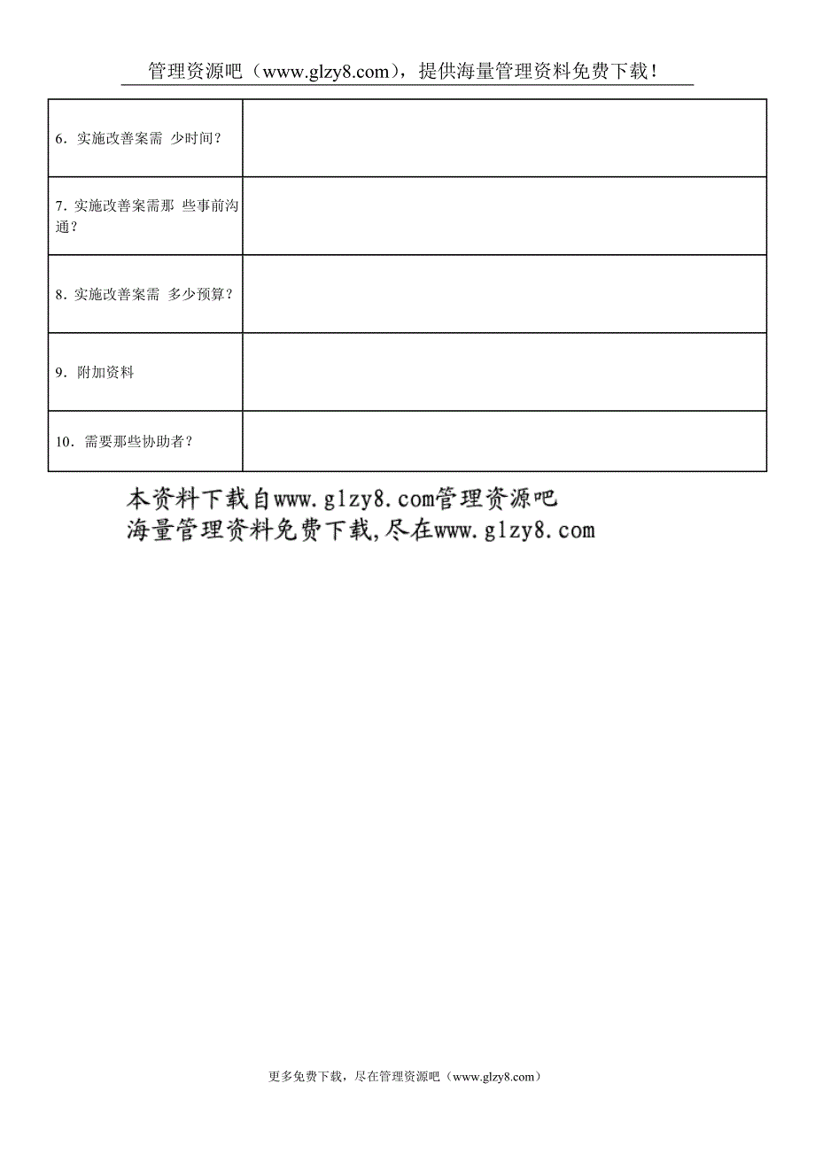 业务改善计划表.doc_第2页