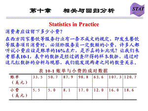 商务与经济统计-相关与回归分析.ppt