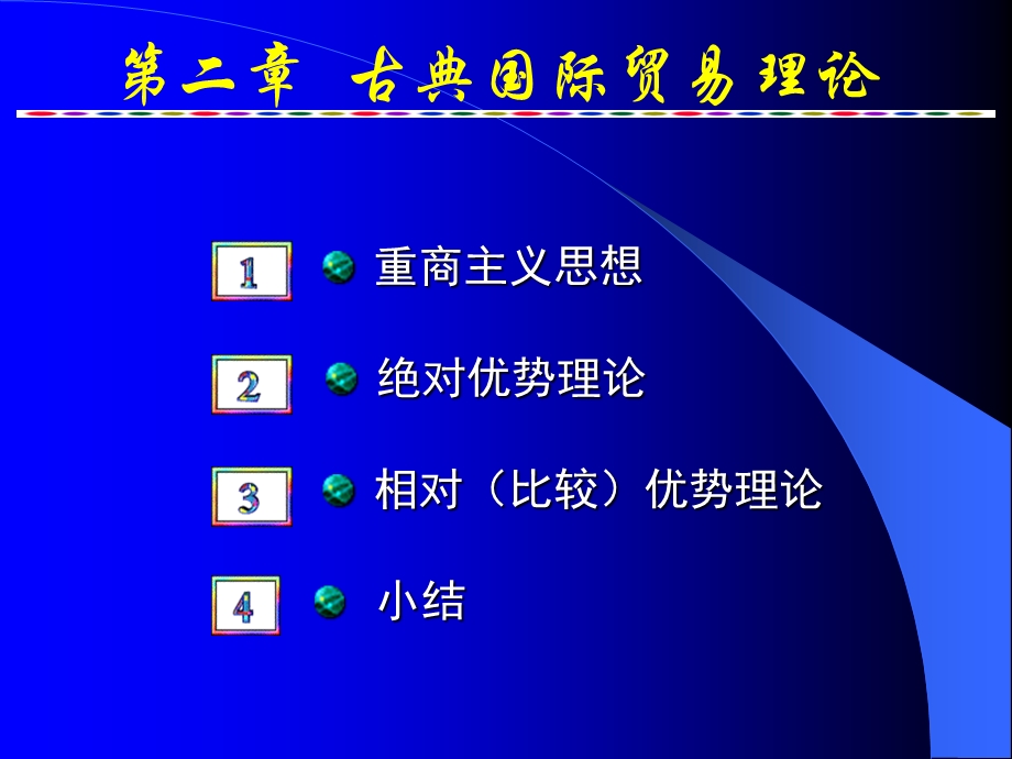 古典国际贸易理论(0809使用).ppt_第1页