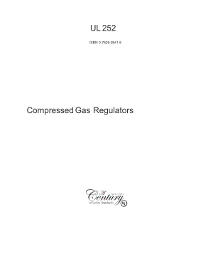 【UL标准】UL 2522003 Compressed Gas Regulators.doc