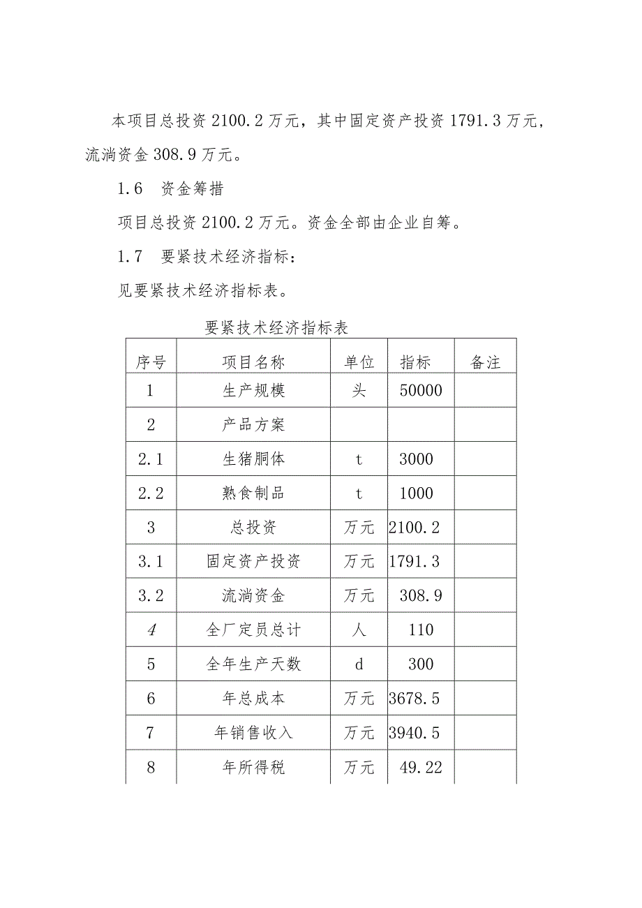 某生猪屠宰项目可行性研究报告.docx_第2页