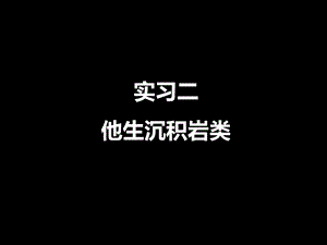 实习2石英砂岩和长石砂岩.ppt