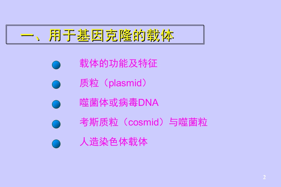 基因工程的载体和受体.ppt_第2页