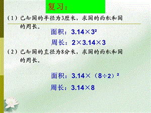 外圆内方、外方内圆面积的练习.ppt