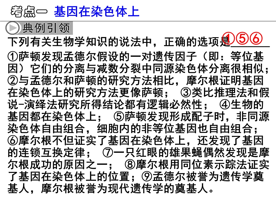 基因在染色体上和伴性遗传-一轮复习.ppt_第3页