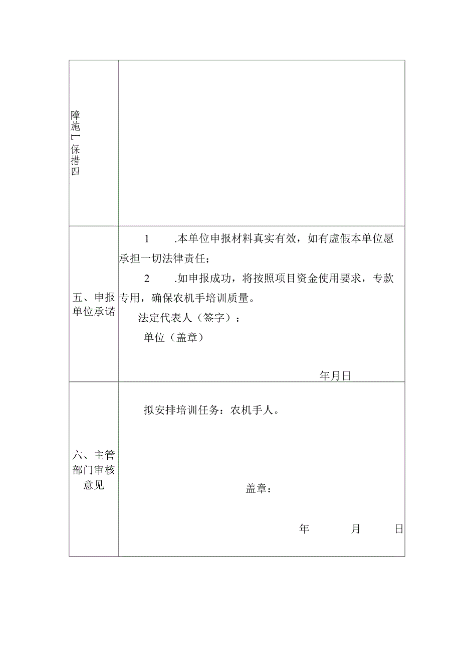 庐江县2022年农机手培训项目培训机构申报书.docx_第3页