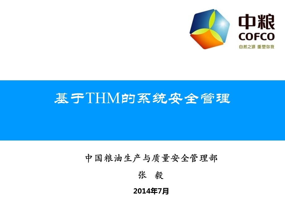 基于THM的系统安全管理.ppt_第1页