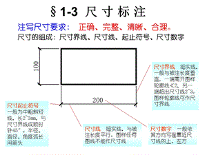 建筑制图组合体尺寸标注.ppt