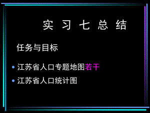 实习七总结任务与目标.ppt