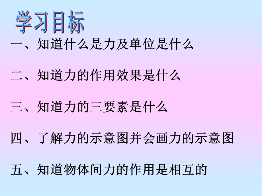 山东省宁津县育新中学八年级物理第四节力.ppt_第3页