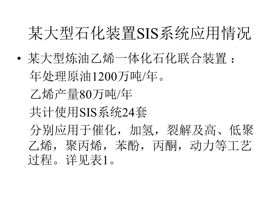 安全仪表系统(SIS)在石化装置上的应用.ppt_第2页