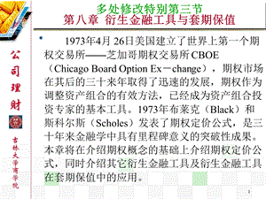 C8y第八章衍生金融工具与套期保值.ppt