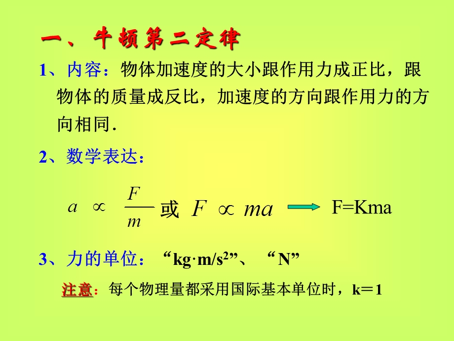 实验结论加速度与力成正比.ppt_第3页