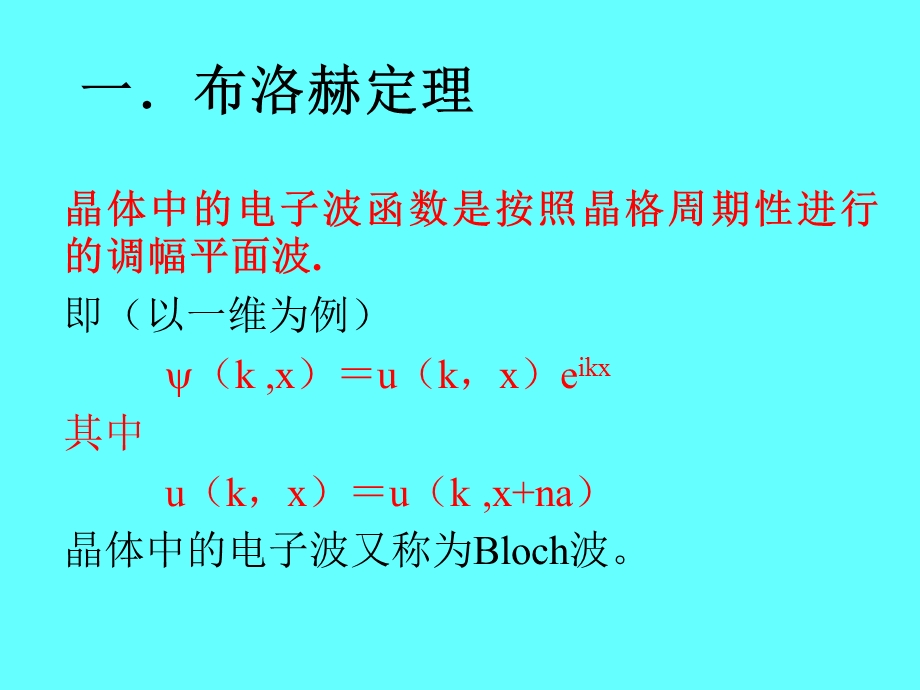 布洛赫(Bloch)定理.ppt_第2页