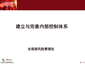 建立与完善内部控制体系.ppt