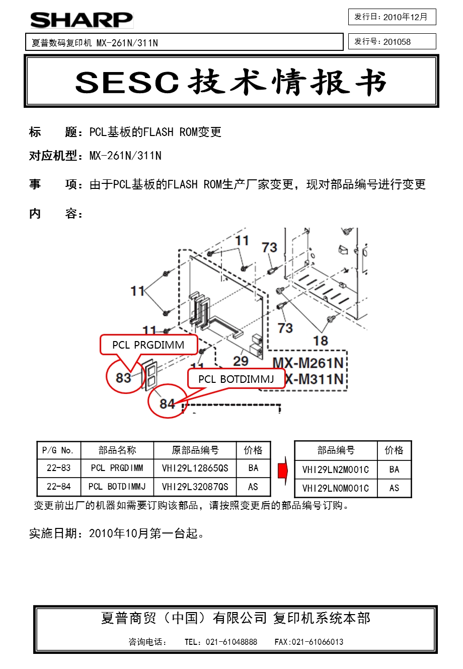 夏普复印机最新技术情报书.ppt_第1页